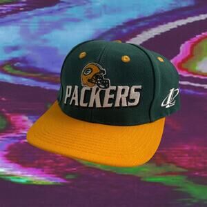 Vintage Logo Athetic Green Bay Packers Hat